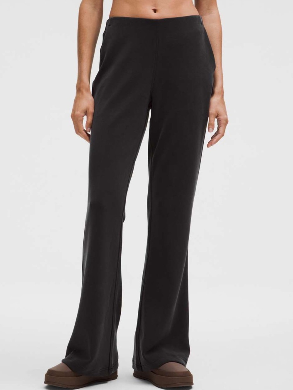 NWT Lululemon Brushed Softstreme Mid-Rise Flared Pant *Regular Sz XL